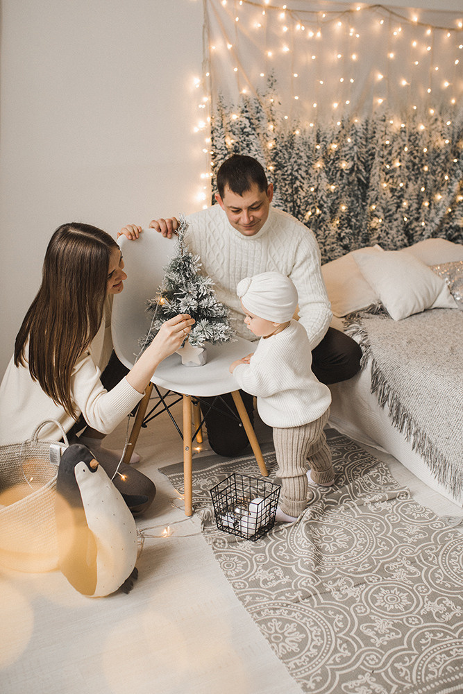 Первый Новый год Миры. Свадебный и семейный фотограф в Белгороде Евгения Курочкина