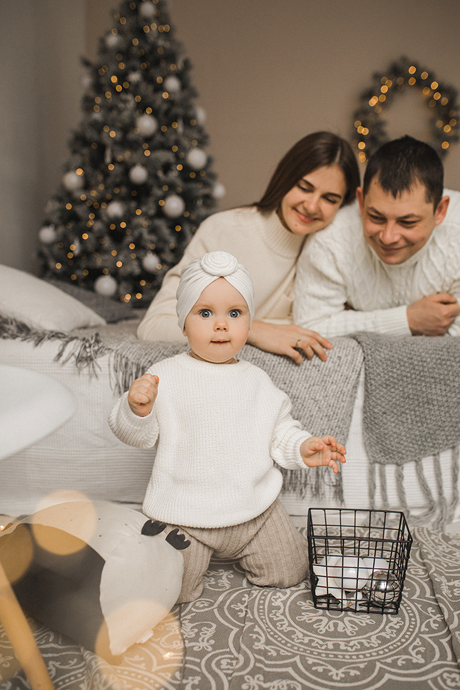 Первый Новый год Миры. Свадебный и семейный фотограф в Белгороде Евгения Курочкина