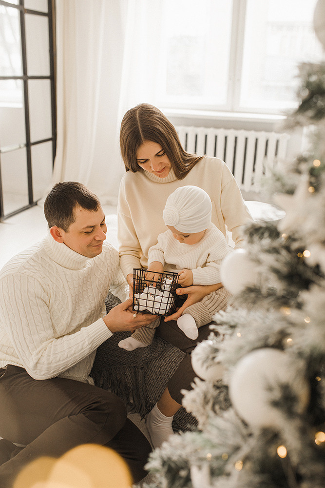 Первый Новый год Миры. Свадебный и семейный фотограф в Белгороде Евгения Курочкина