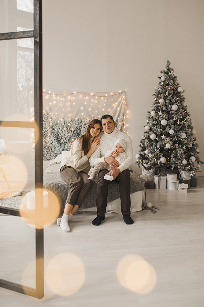 Первый Новый год Миры. Свадебный и семейный фотограф в Белгороде Евгения Курочкина