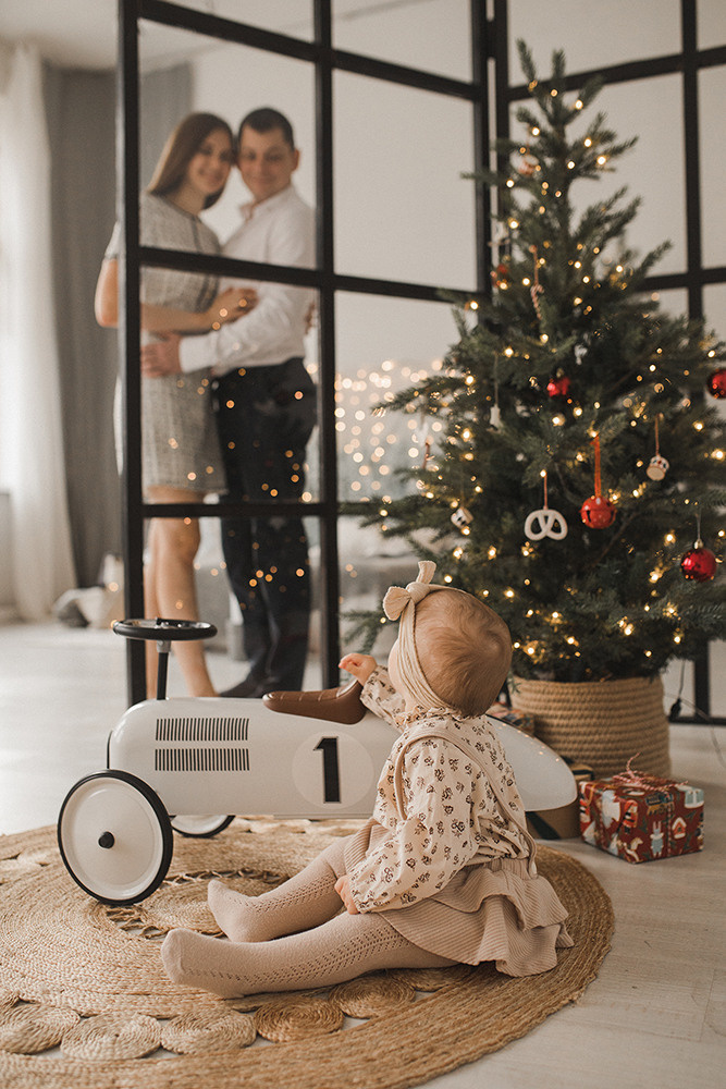 Первый Новый год Миры. Свадебный и семейный фотограф в Белгороде Евгения Курочкина