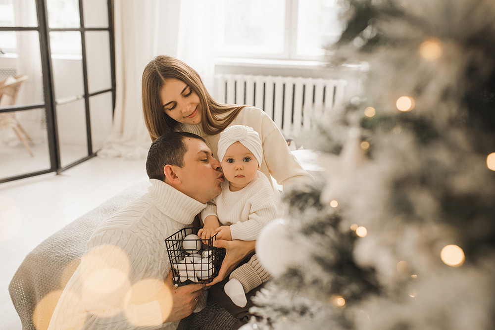 Первый Новый год Миры. Свадебный и семейный фотограф в Белгороде Евгения Курочкина