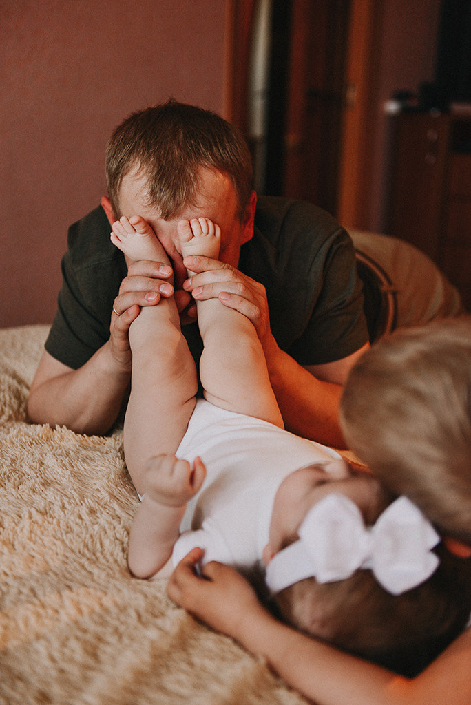 Домашняя фотосессия. Семейный домашний фотограф Юлия Власова, город Архангельск