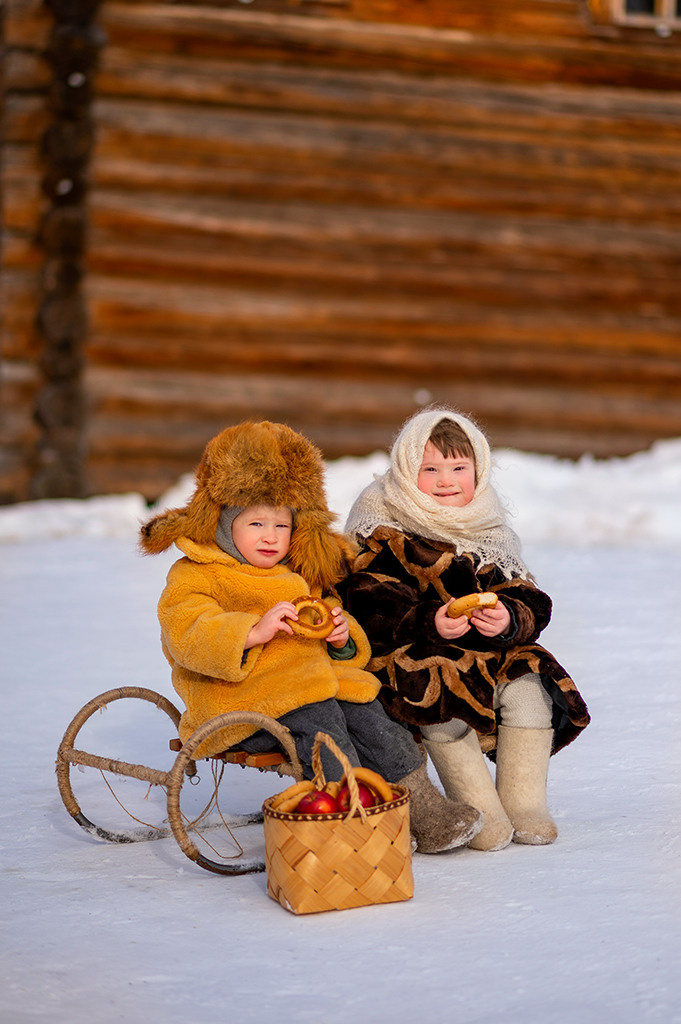 Русский стиль. Семейный домашний фотограф Юлия Власова, город Архангельск
