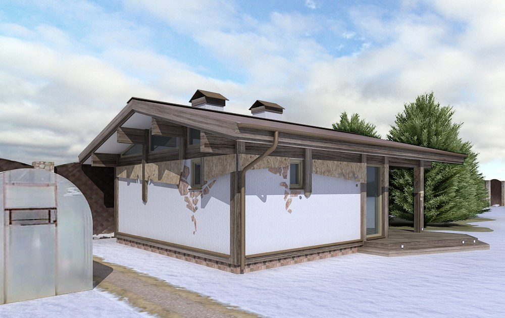 Баня в Токсово. Дизайнер в Санкт-Петербурге Дмитрий Цыбулько