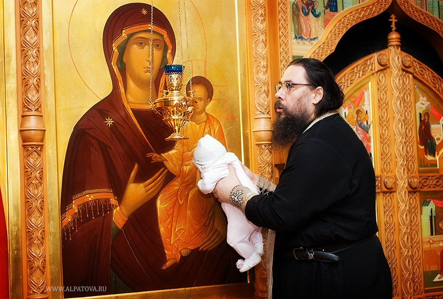 Крещение. Семейный и детский фотограф в Москве Ксения Алпатова