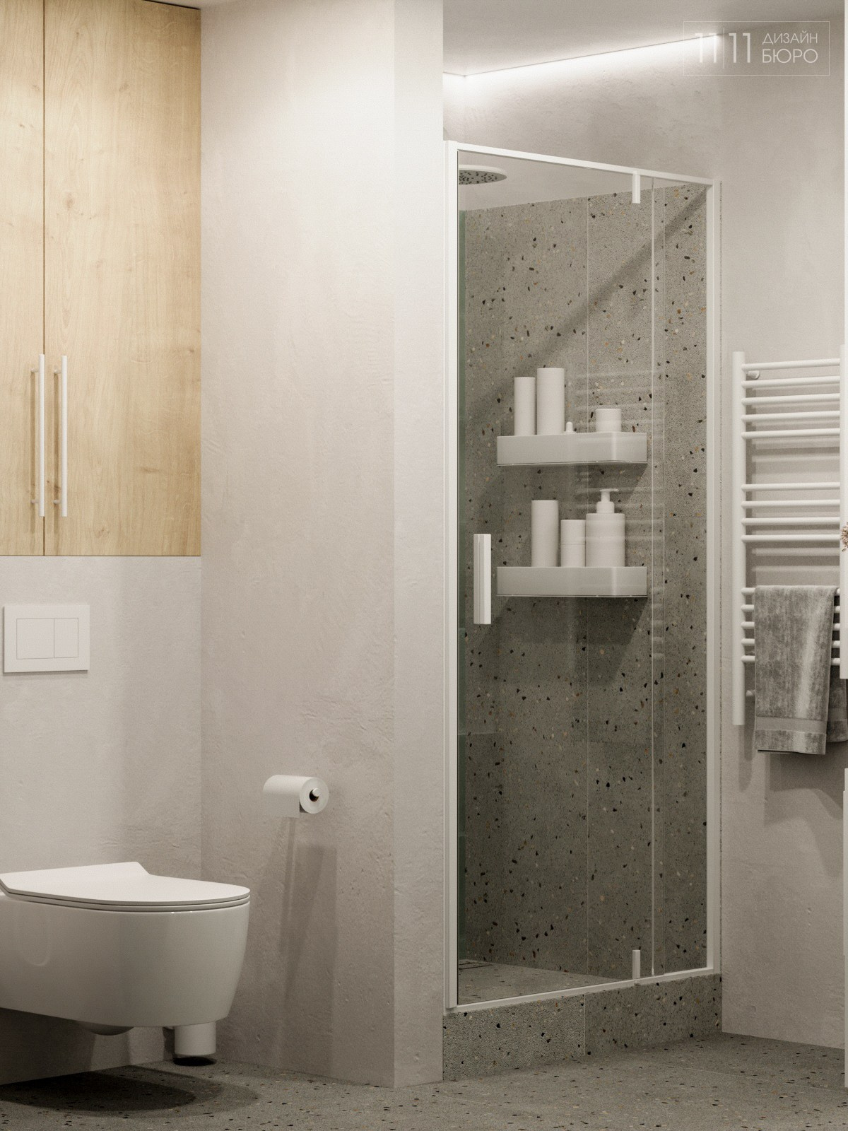 «Спокойная эклектика» — проект небольшой квартиры с яркой прихожей. Дизайн-бюро 11/11, дизайн интерьера с индивидуальным подходом во Владивостоке