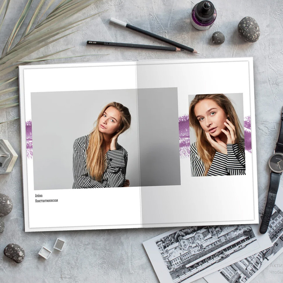 Дизайн «Яркий штрих». Фабрика выпускных альбомов