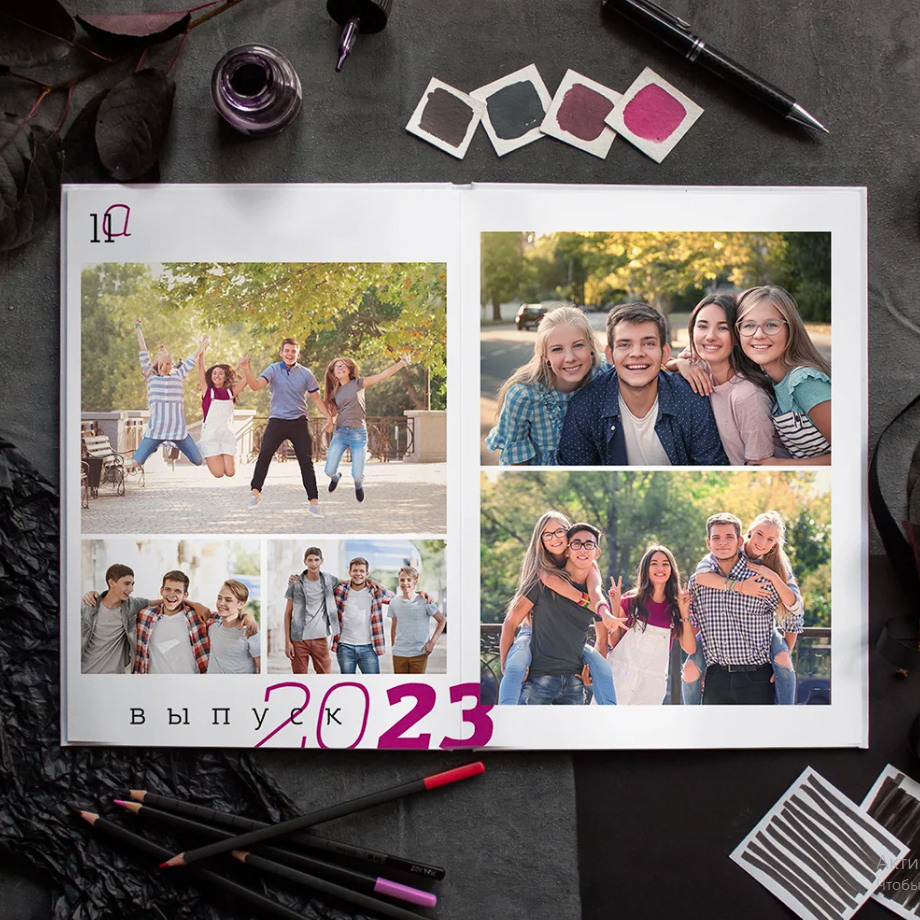 Дизайн «Портреты». Фабрика выпускных альбомов