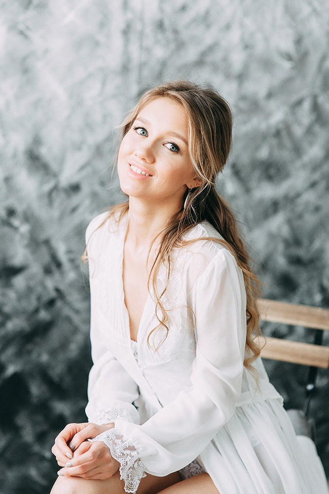 Будуарное утро невесты