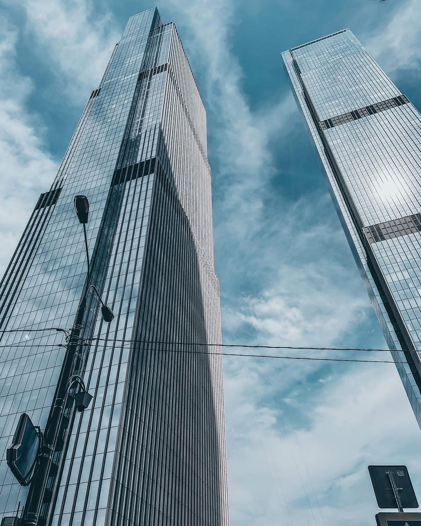 Москва-сити. Александра Мельниченко/ Бегающий фотограф