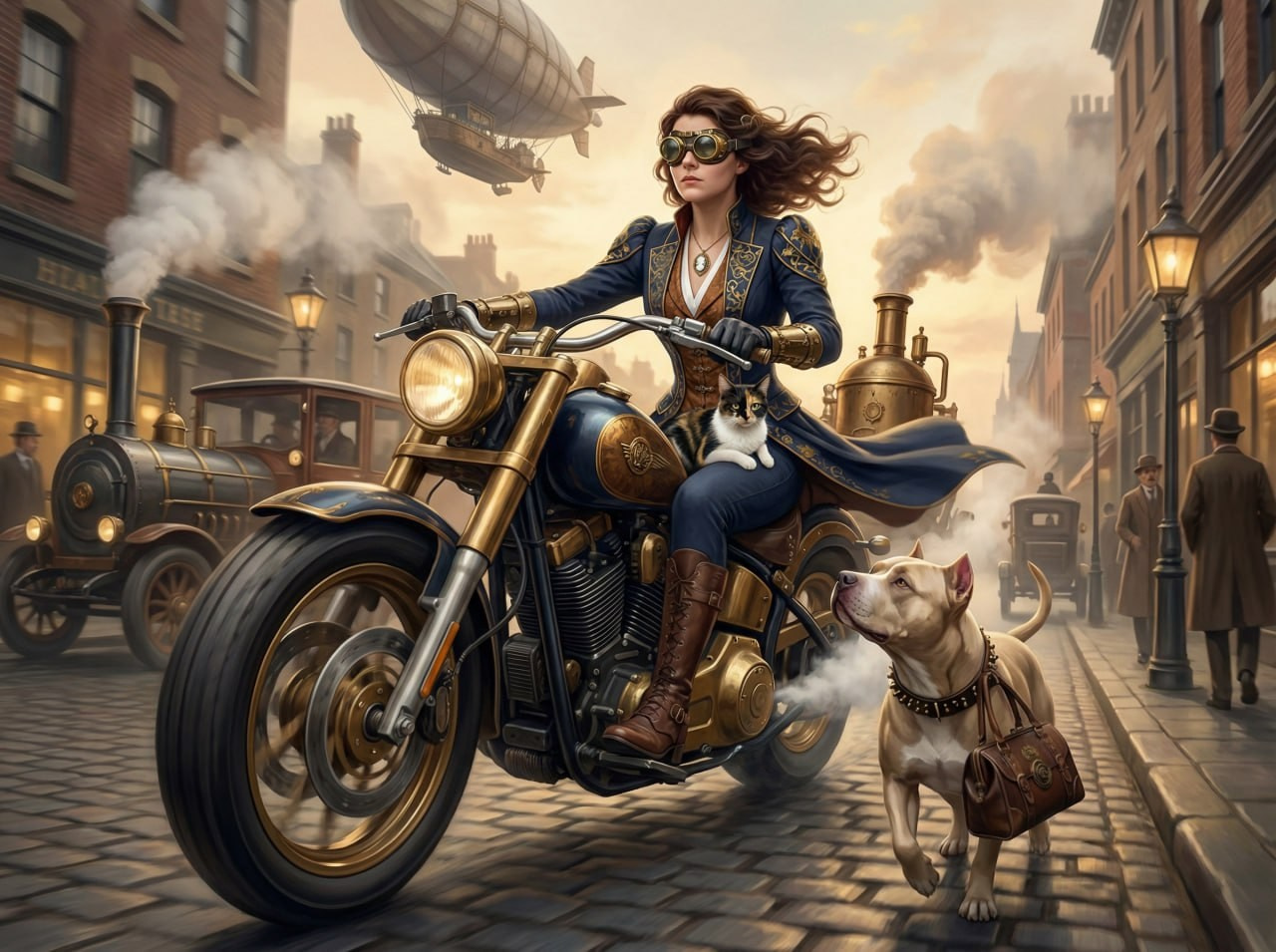 Стимпанк. Шаблоны и дизайны выпускных альбомов и фотокниг