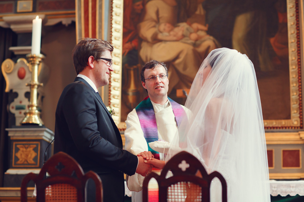 Wedding in the old German castle of Elina and Stanislav. Photographer and videographer for wedding in Italy: Rome, Milan, Venic