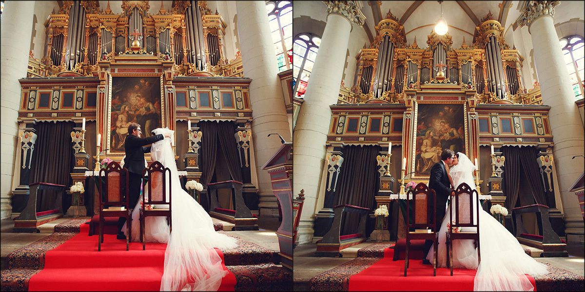 Wedding in the old German castle of Elina and Stanislav. Photographer and videographer for wedding in Italy: Rome, Milan, Venic