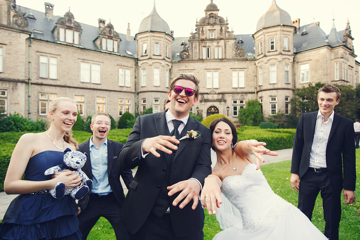 Wedding in the old German castle of Elina and Stanislav. Photographer and videographer for wedding in Italy: Rome, Milan, Venic