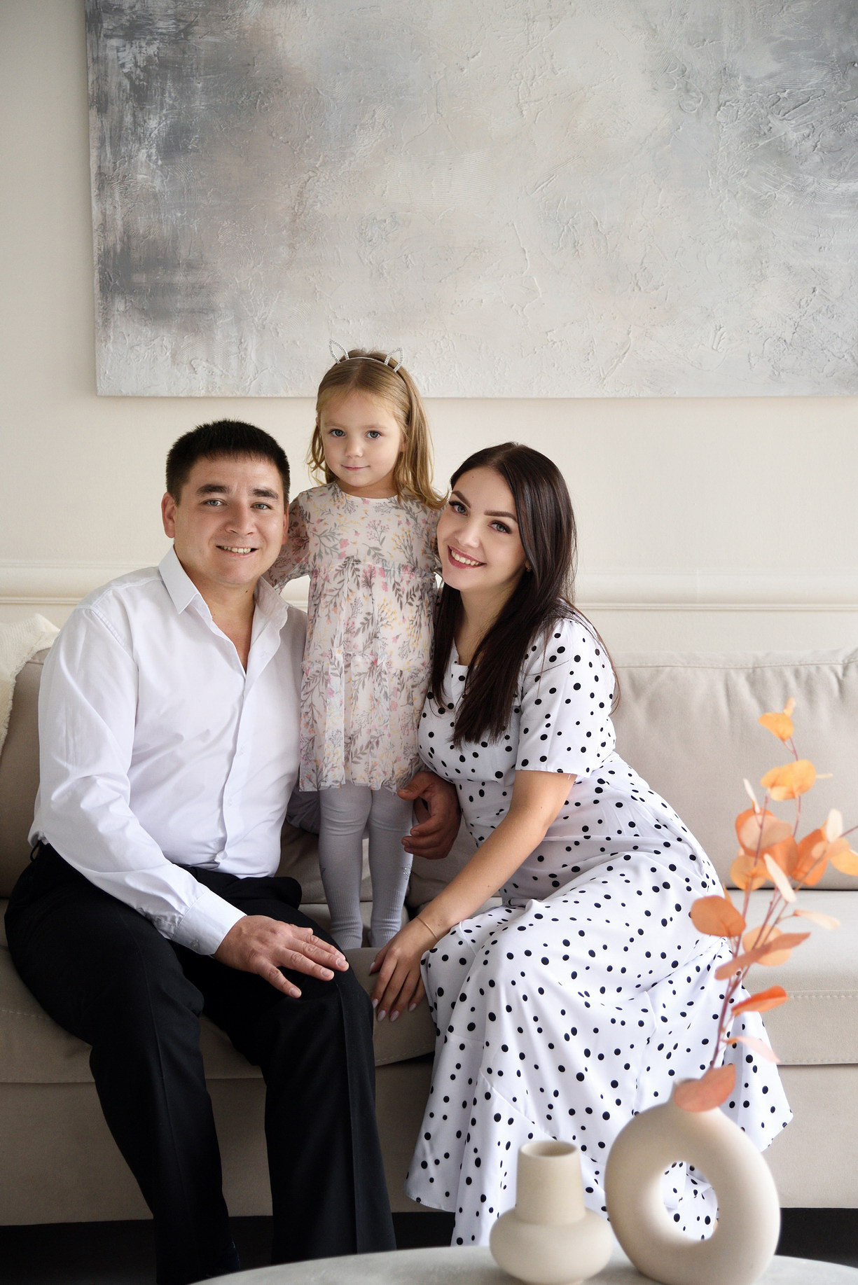 Семейная съёмка студия Чебоксары. Семейный и школьный Фотограф Чебоксары