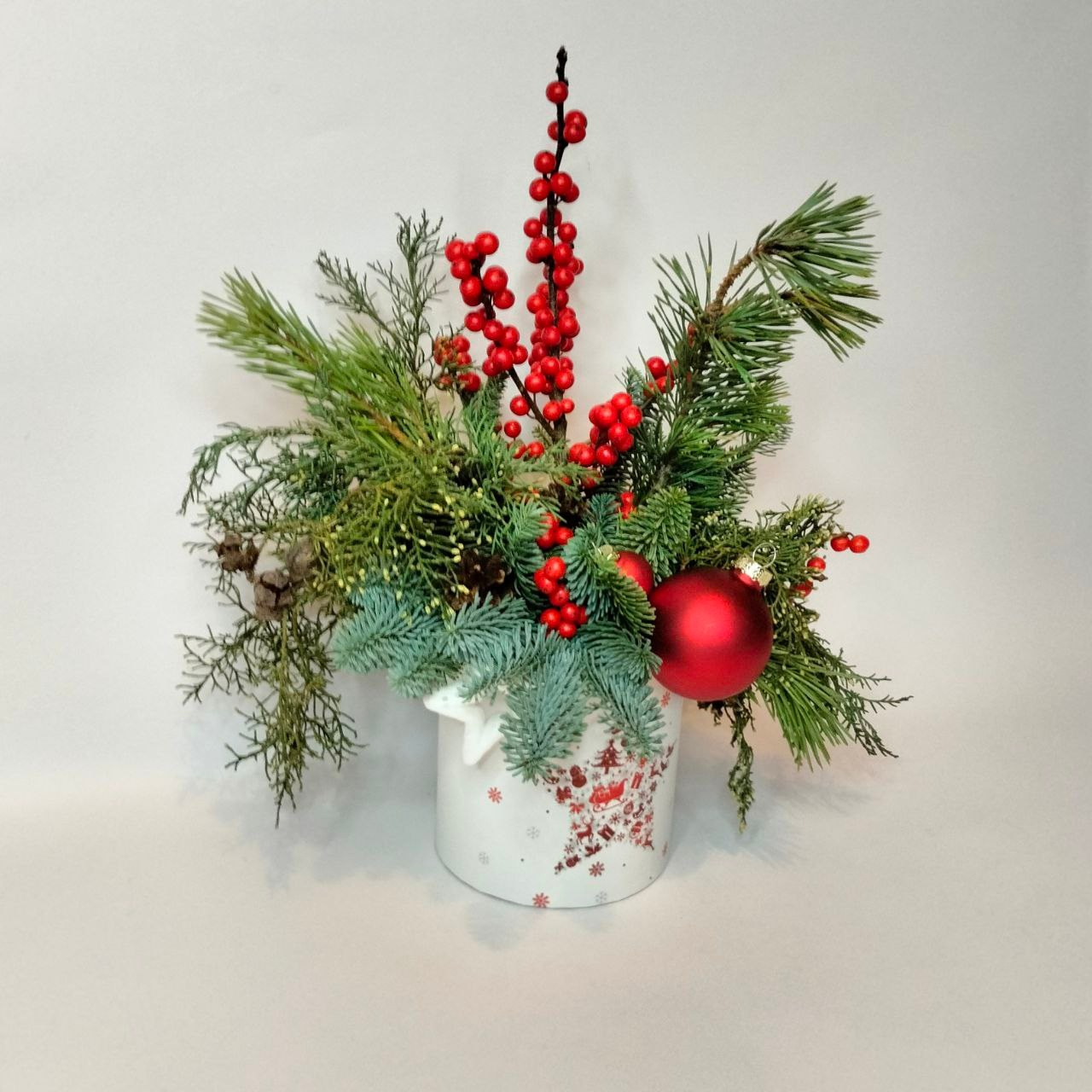 Новый Год и Рождество. Мария Сурмина-Ким. Флорист