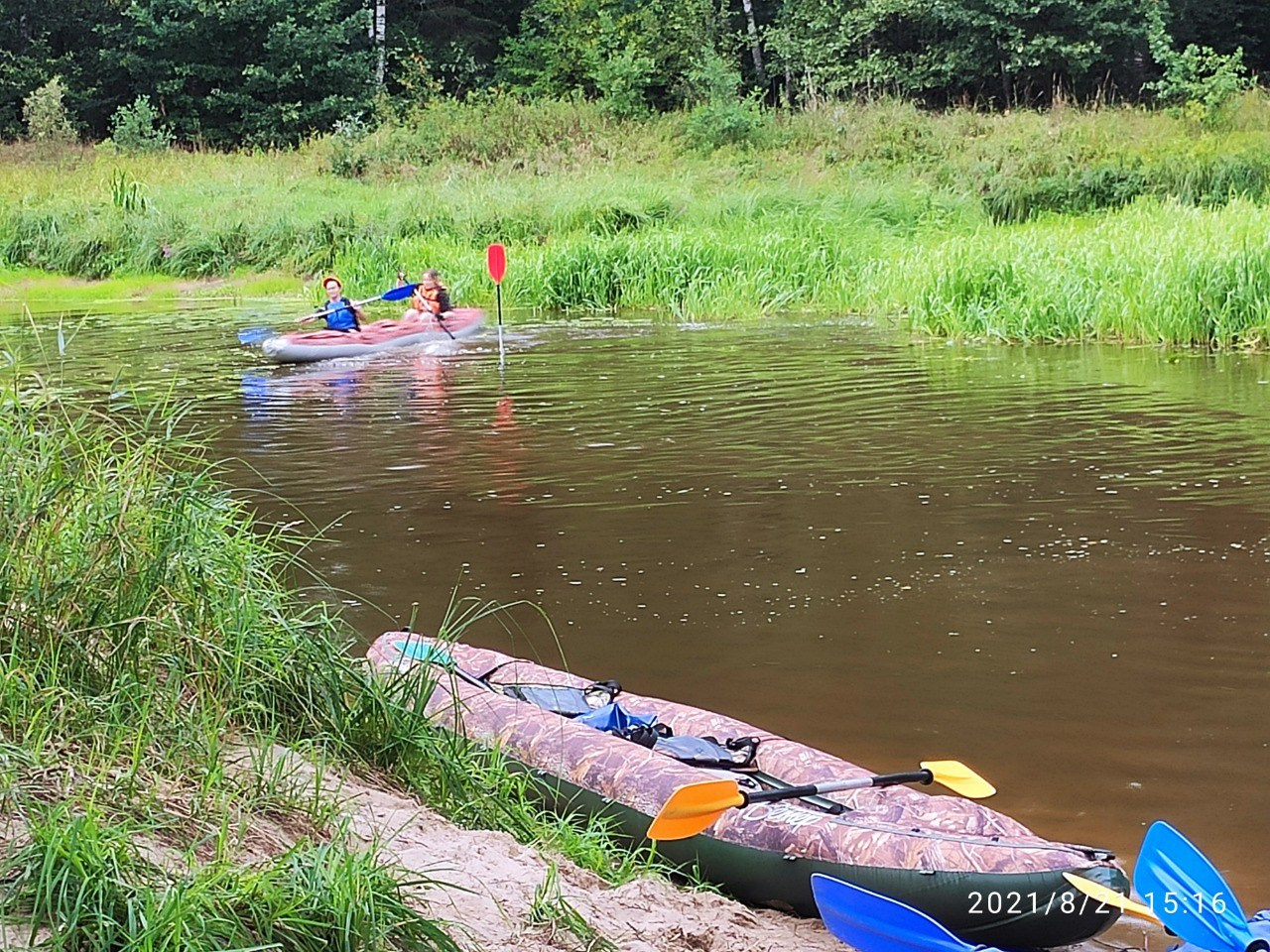 Сплав на байдарках 21.08.21. Галерея Фантим