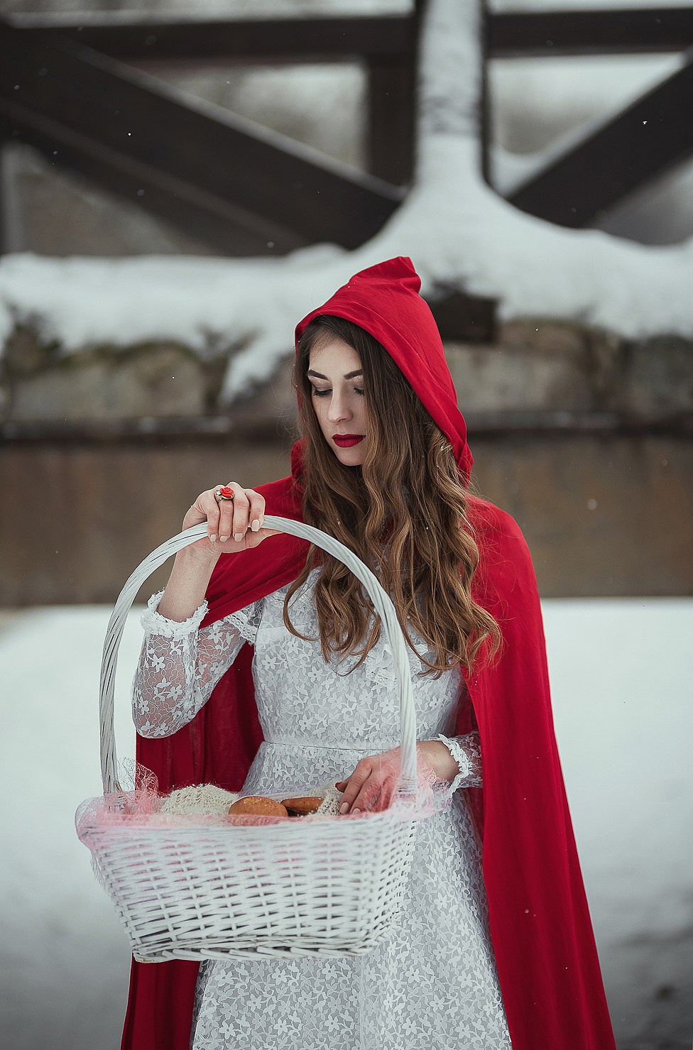 Красная шапочка. Свадебный и семейный фотограф в Туле Ксения Сильвер
