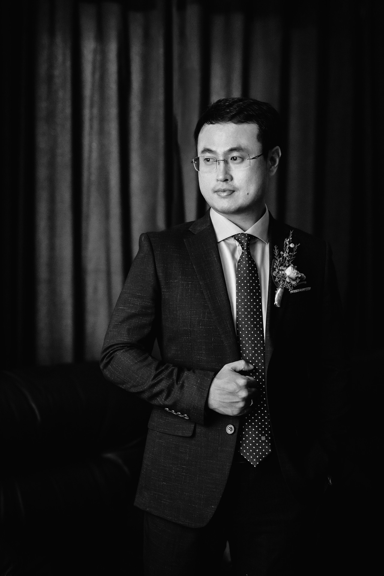 мужской портрет, портрет жениха