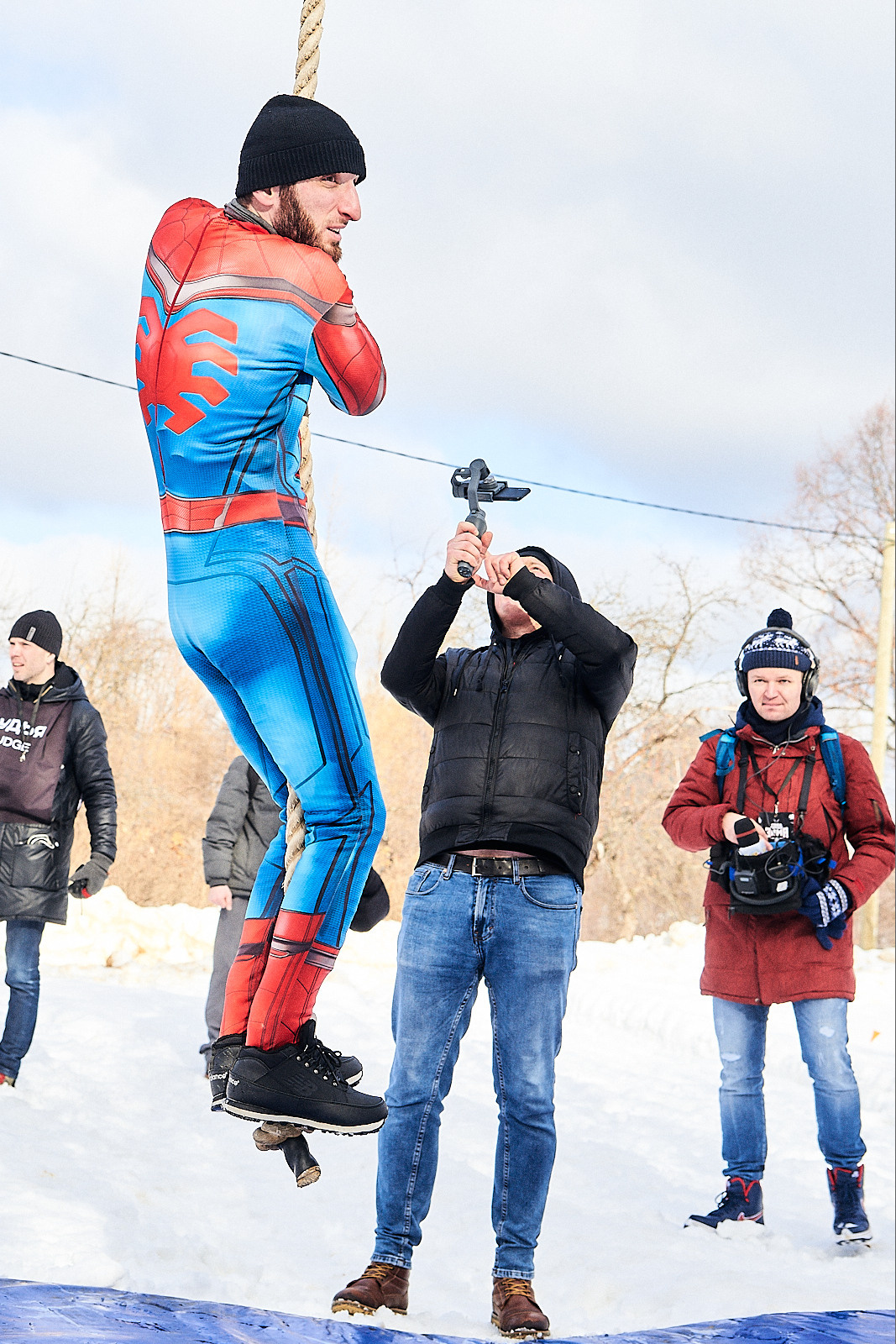Омар Алибутаев. Омар в большом городе. Гонка героев - зима 2019. Фоторепортаж с мероприятия. Репортажный фотограф Георгий Коненков. Репортажная фотосъемка мероприятий. Goganaft.