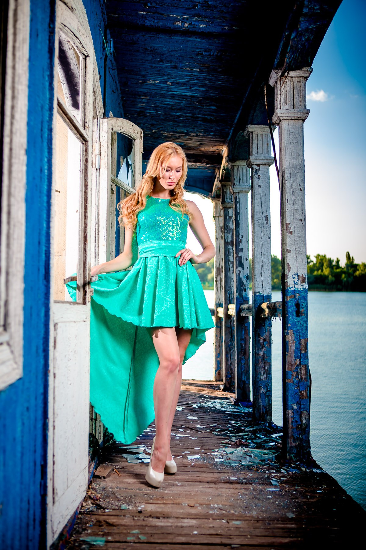 Съемка для модельного агентства «VUV Models». Максим Матвийченко и Виктория Басова профессионалы своего дела