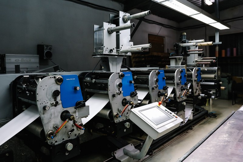 Типография. Фотограф Евгения Улаз