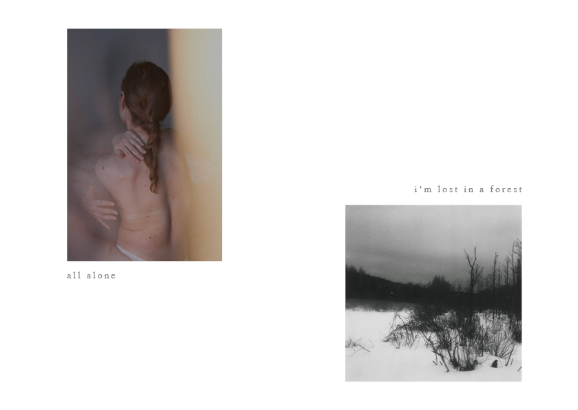 See into the trees — zine. Pictorial dream — fine art fil photography by Yaroslav Pavlov