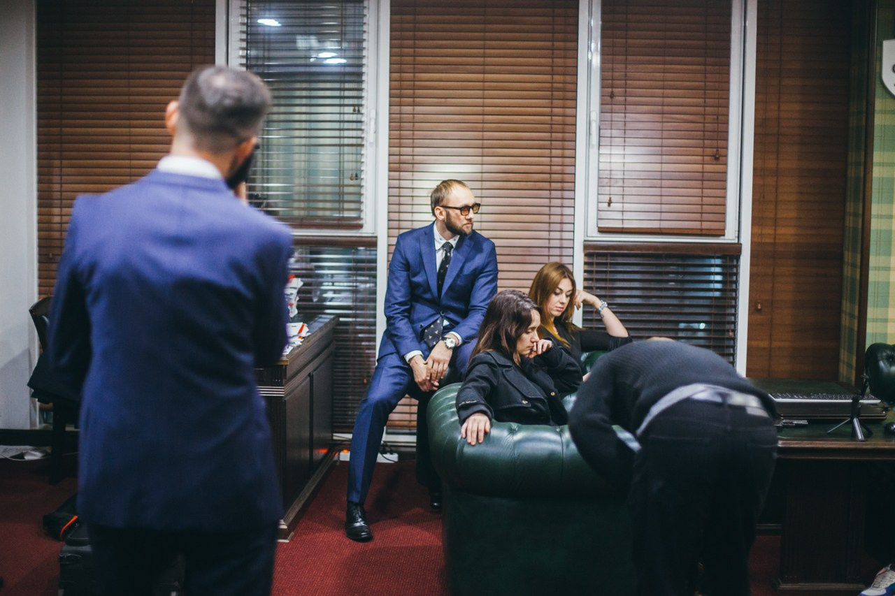 Бэкстейдж съемка рекламы. Фотограф Денис Денисов