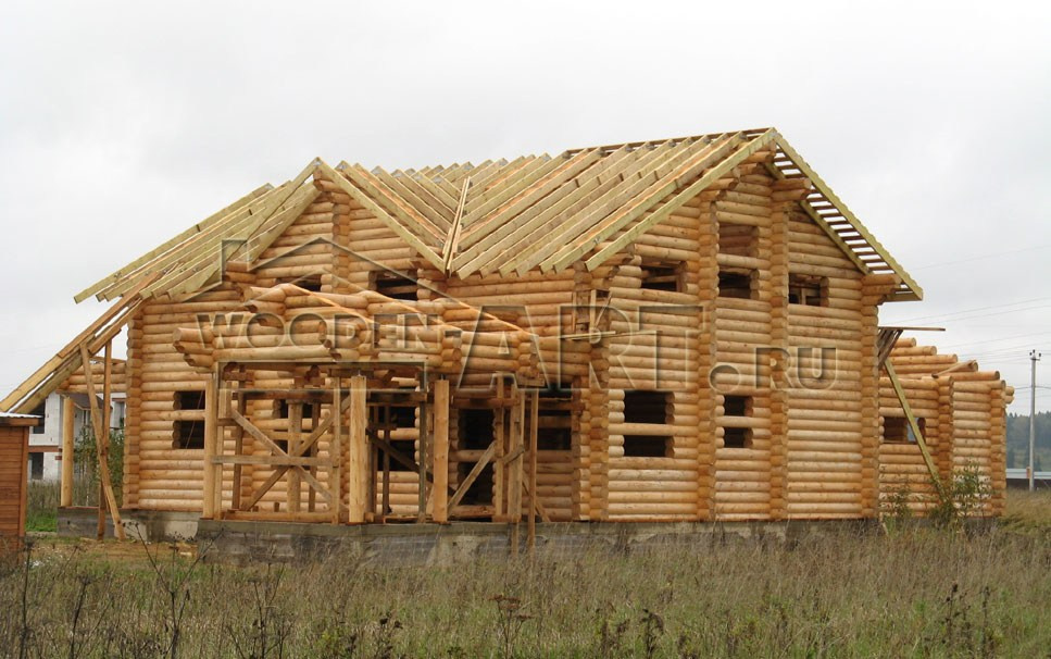 «Сергеевка» 364 кв. м. Проекты деревянных домов