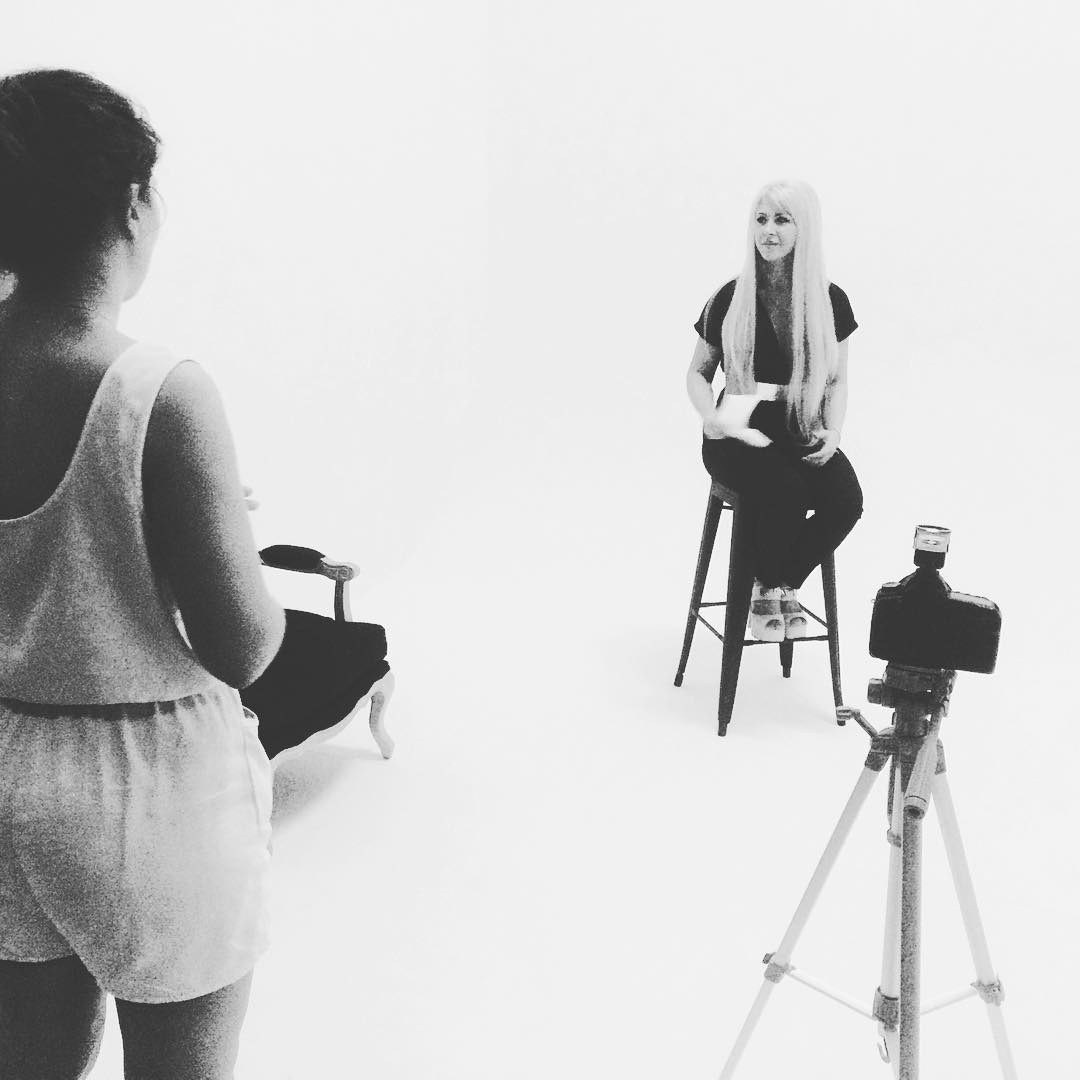 Backstage. Filmmaker Vadim Averin