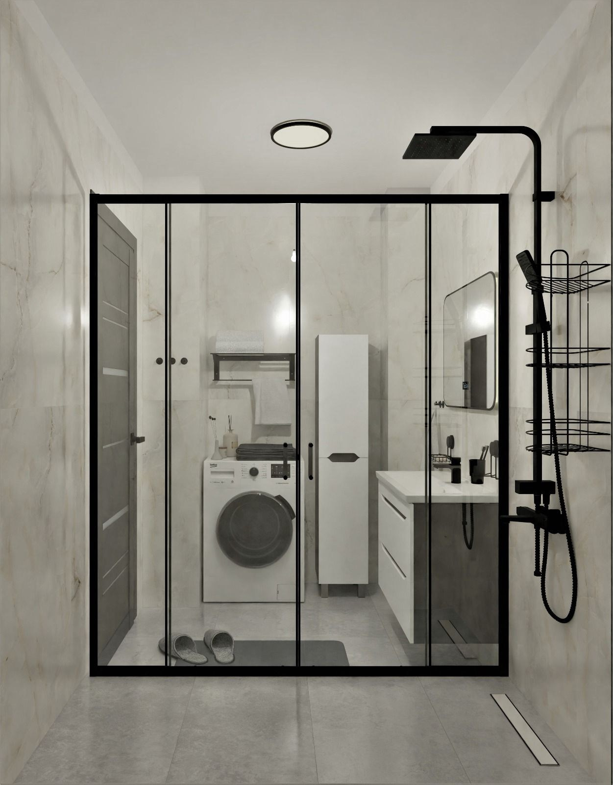 Примеры работ по дизайну ванных нашей студии. Дизайн-интерьера