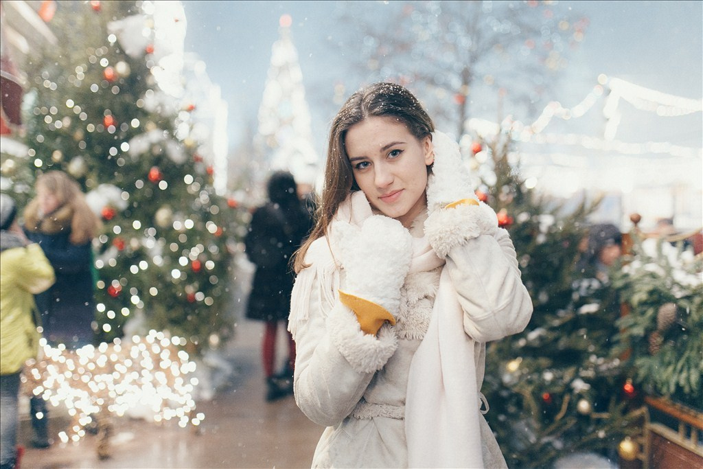 Москва в Январе