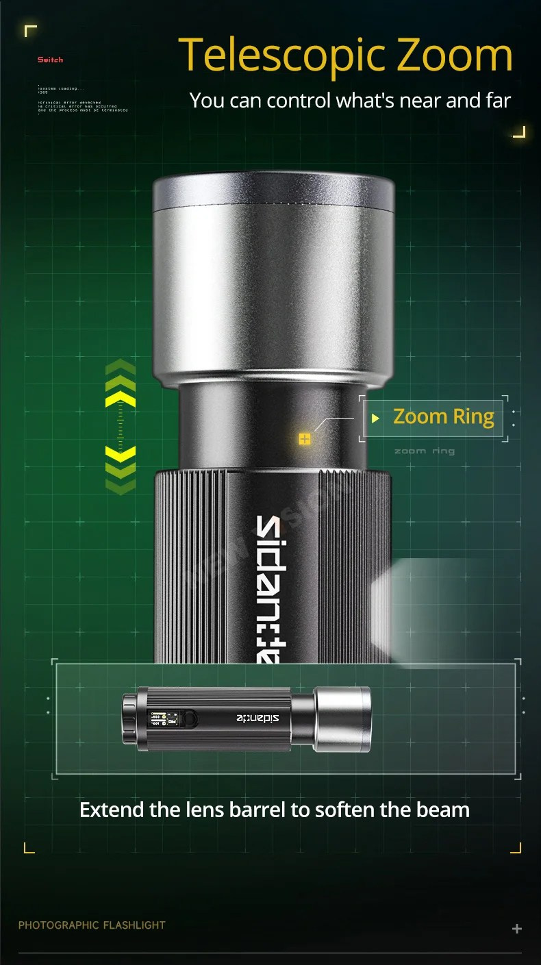 Фотофонарь Ambitful Sidande 12 Вт&nbsp;PRO RGB