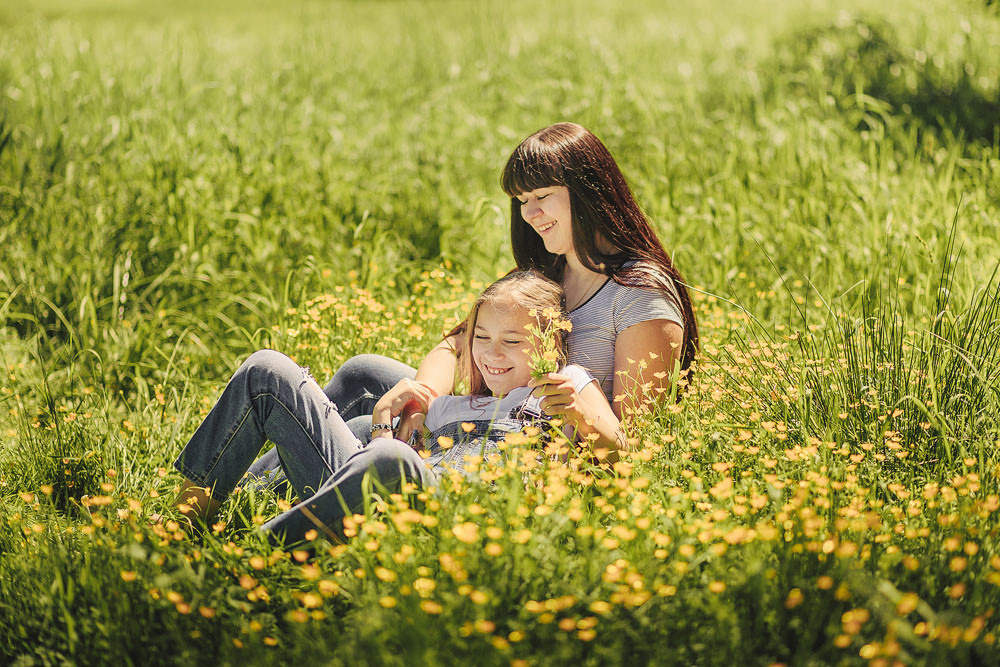 На летнем лугу. Семейный, детский, свадебный фотограф по всей РБ Валера Михневич