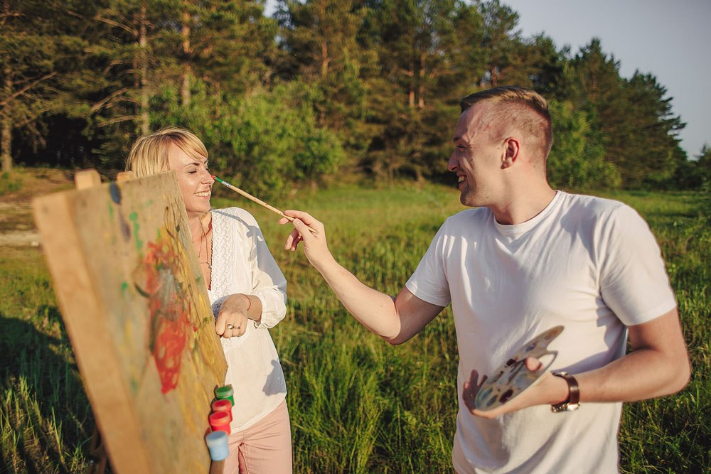 Илья и Таня. Семейный, детский, свадебный фотограф по всей РБ Валера Михневич