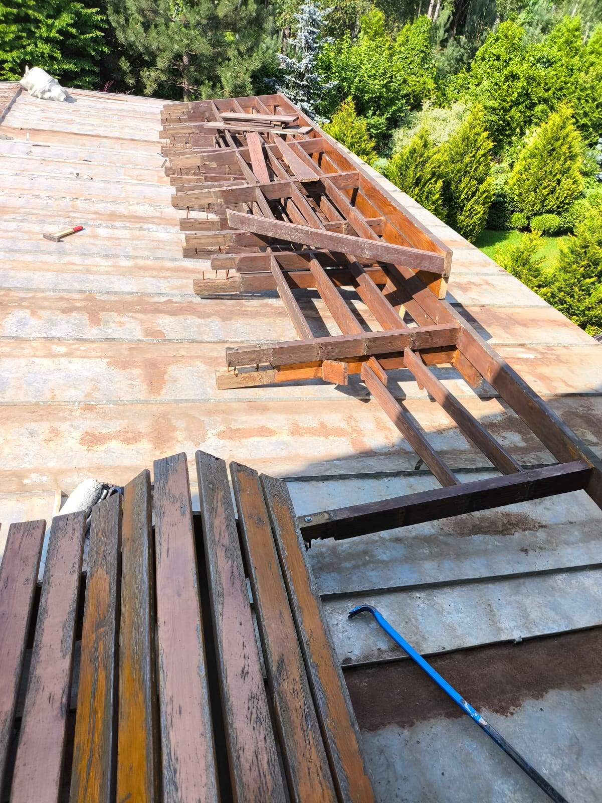 Объект МД-013 КП Графские пруды (полный ремонт террасы). Строительная компания «Милый дом» МД. Москва и Московская область