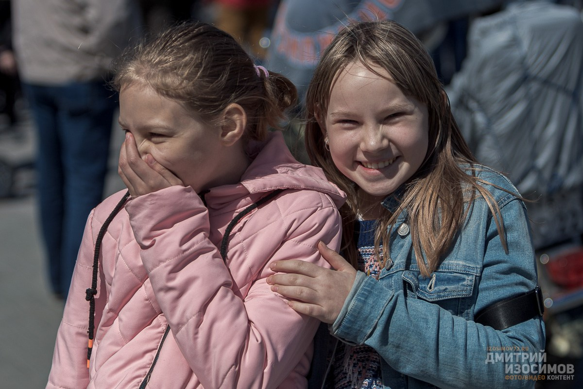 Слёт байкеров