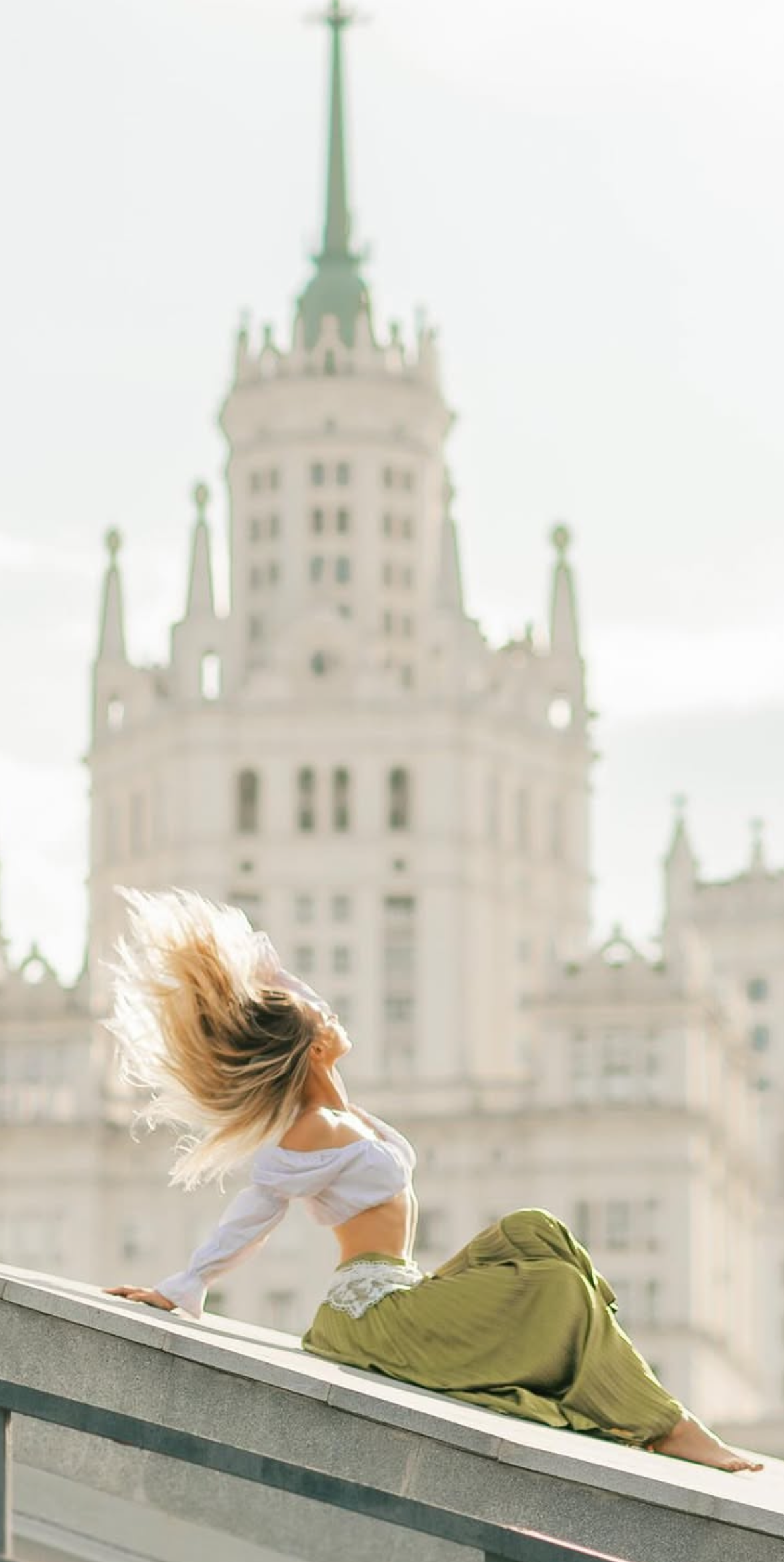 Фотосессия на крыше (Москва). Тучина Дарья фотограф