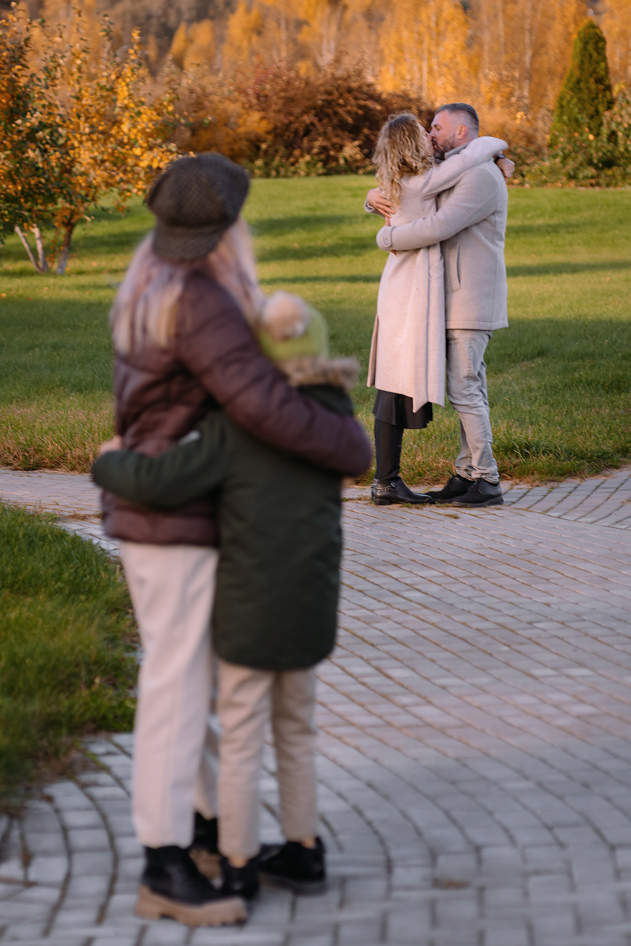 Семейная осенняя фотосессия. Фотограф Юлия Кондратьева