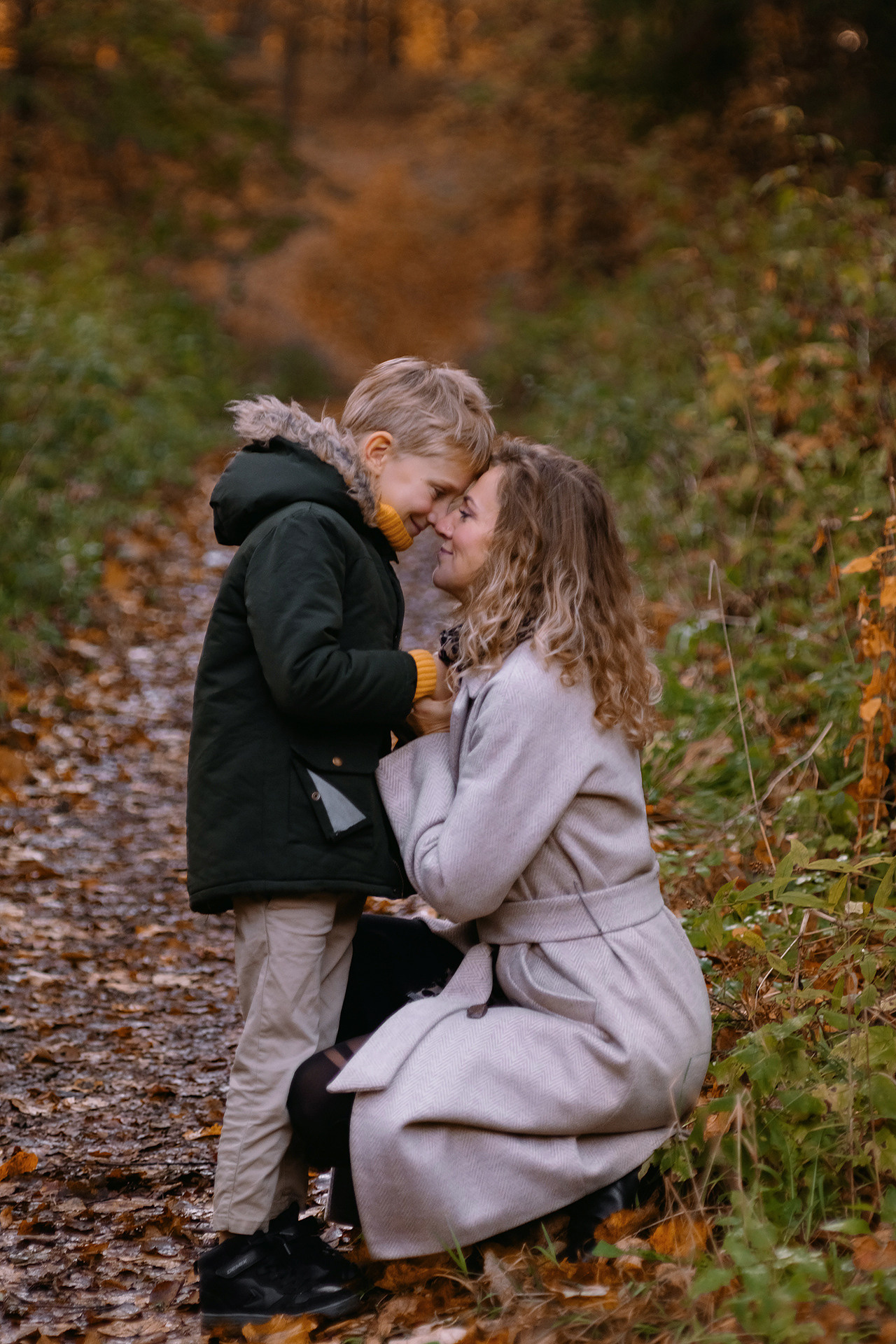 Семейная осенняя фотосессия. Фотограф Юлия Кондратьева