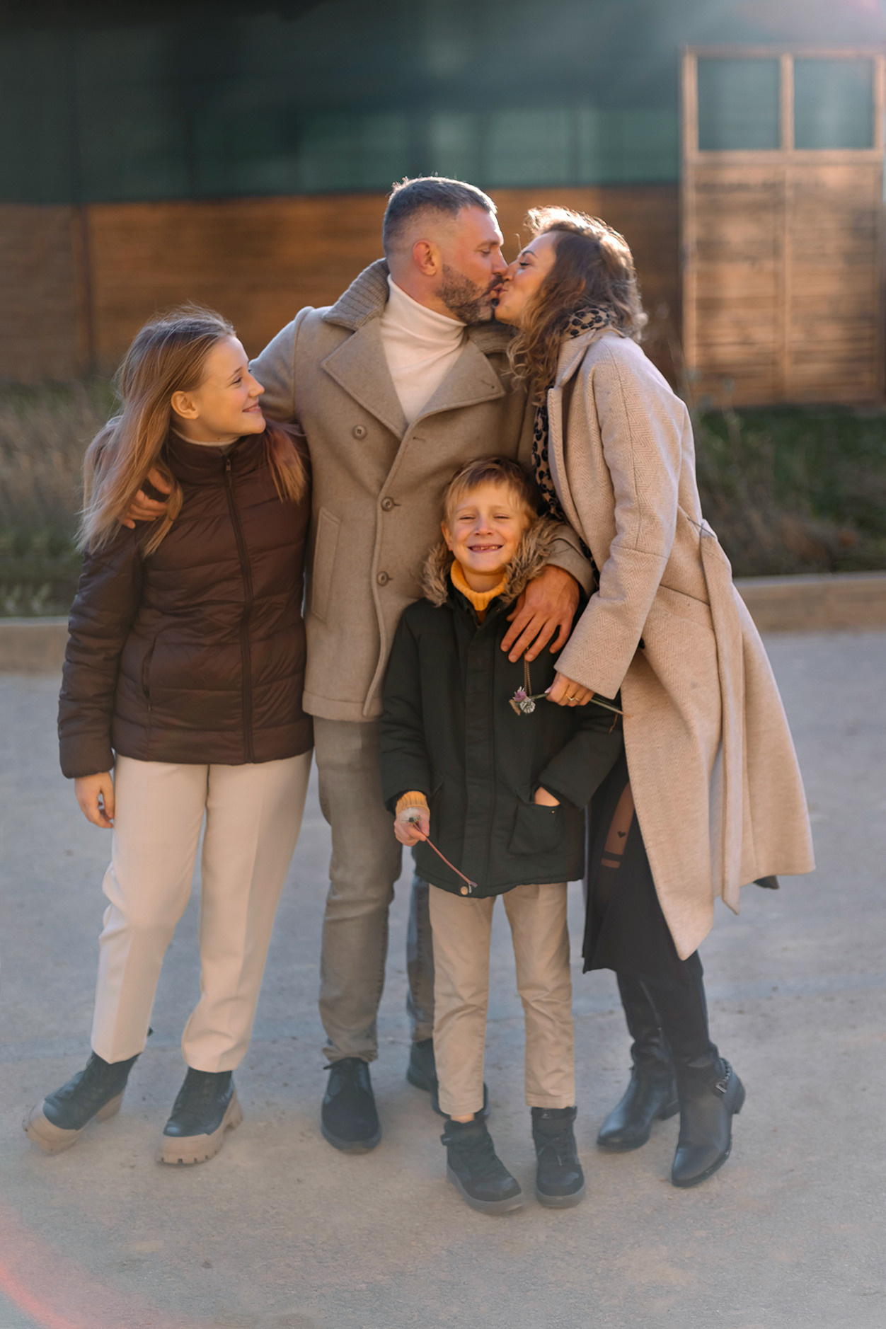 Семейная осенняя фотосессия. Фотограф Юлия Кондратьева