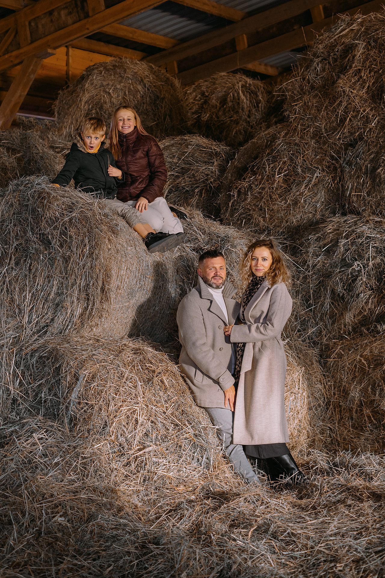 Семейная осенняя фотосессия. Фотограф Юлия Кондратьева