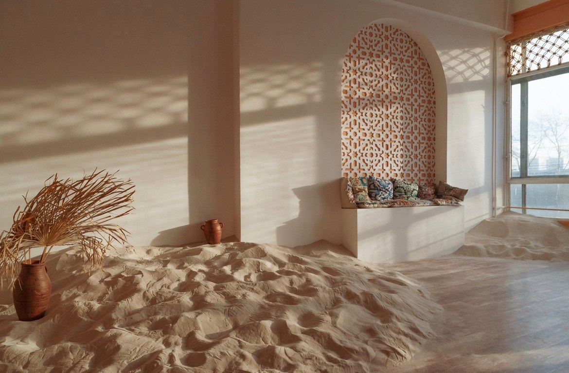 Фотосессия в стиле тысяча и одна ночь в 10 метрах от дома. Контент фотограф в Москве