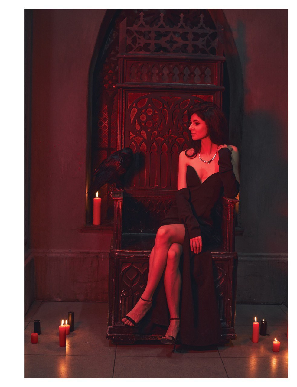 Фотосессия с Черным Вороном. Анна Потявина. Фотограф Москва