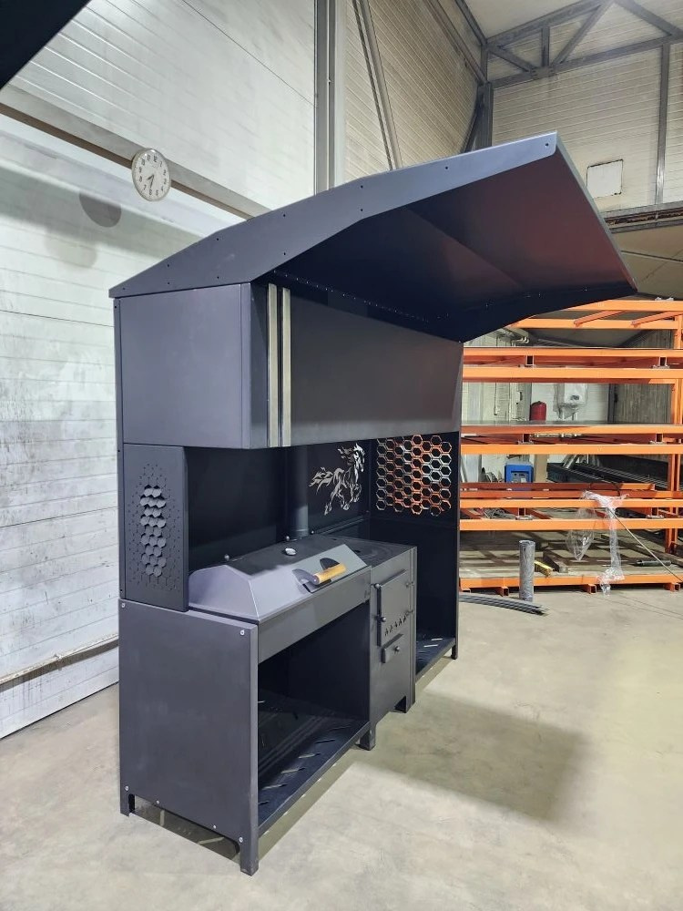 «Вектор» мангальная зона. Купить / заказать мангал для дома в Краснодаре от производителя «Дарбин»