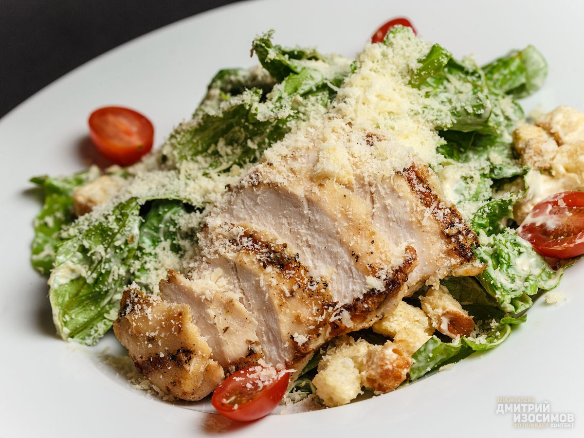 Съёмка блюд для меню