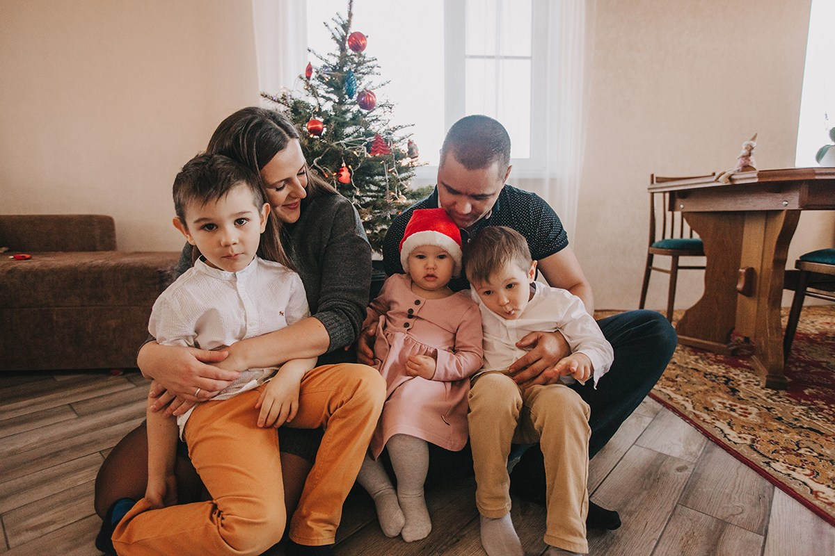 Дом. Семья. Новый год. Семейный фотограф в Белгороде Аня Никифорова