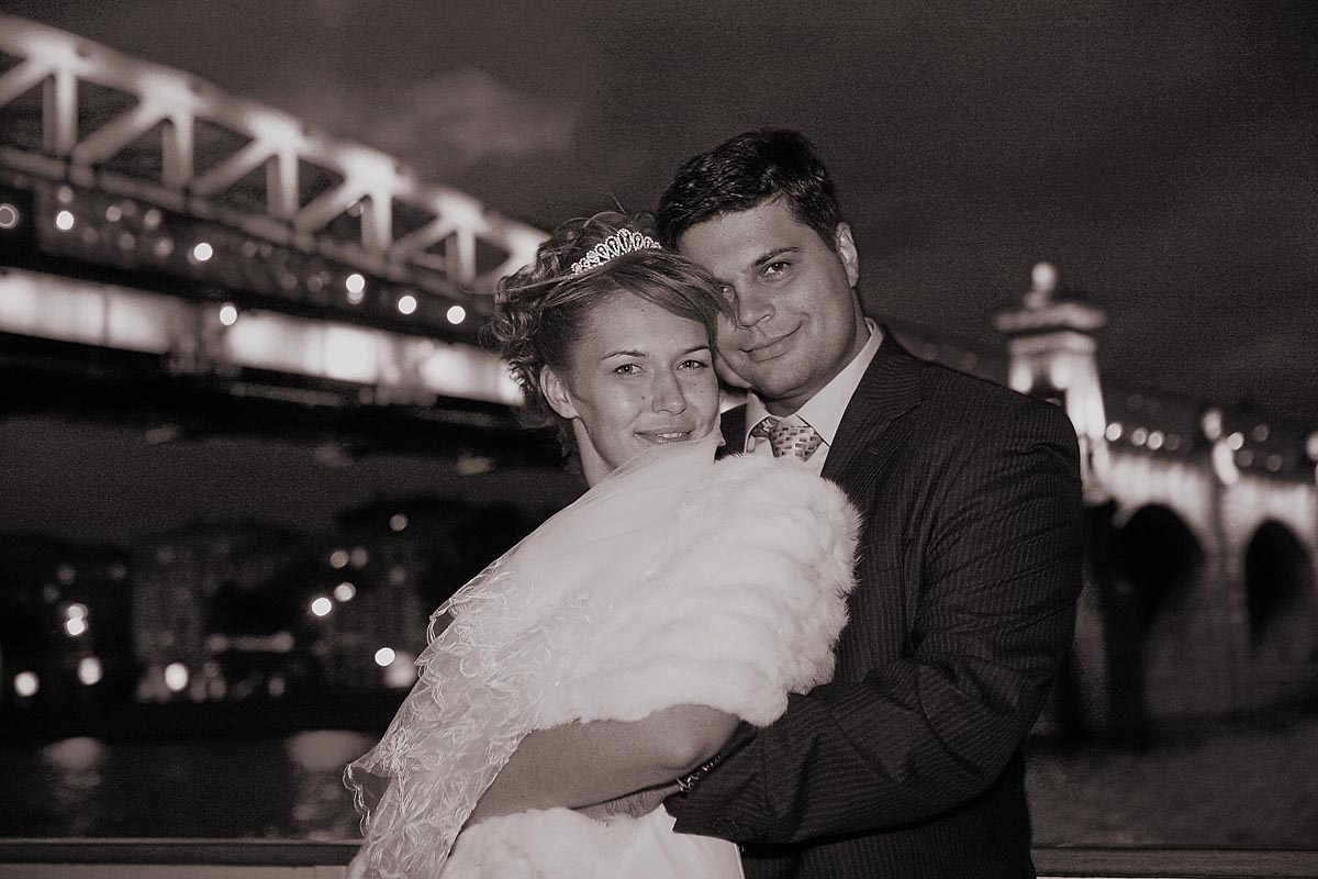 Свадьба Рита и Сергей Обработка в стиле 80-х. Skazka.wfolio.pro