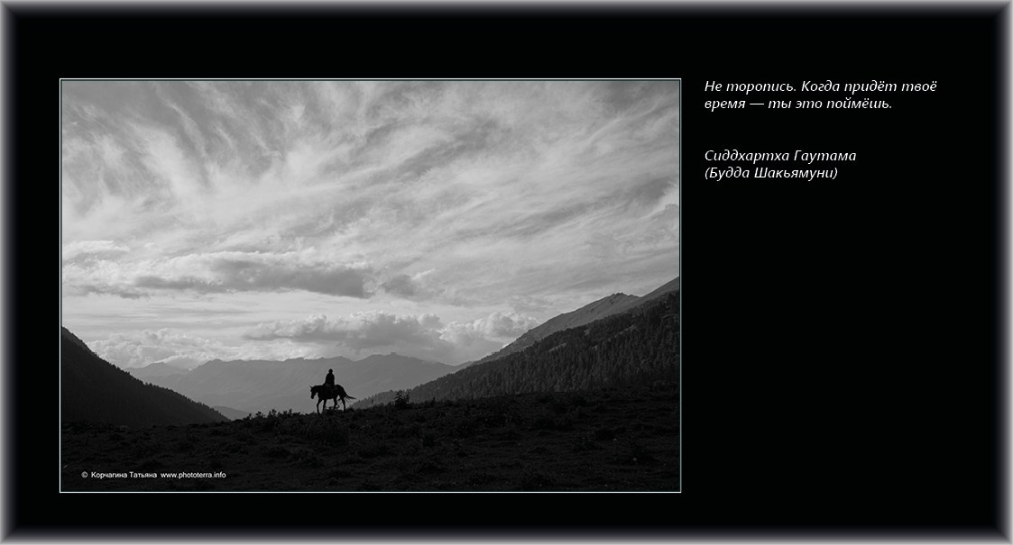 Совет дня — ориентир. Татьяна Корчагина. Фотограф, художник. Обучение фотографии